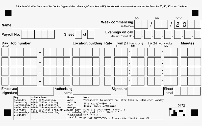 Design data capture forms | ePC